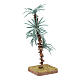 Palmier 18 cm avec feuilles rigides accessoire pour crèche s2