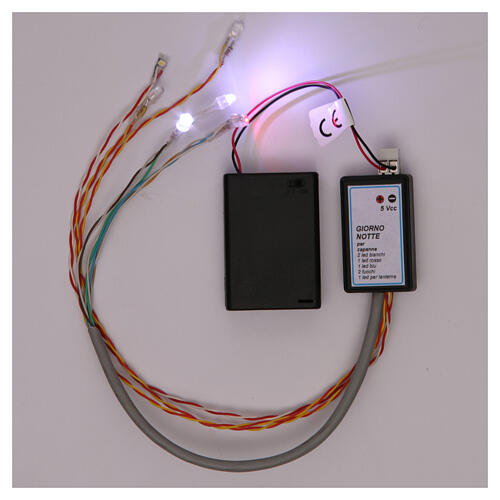 Controlador de luz gradual "dia e noite" luzes LED - 1,5 V 2