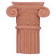 Semi capitello in terracotta s1