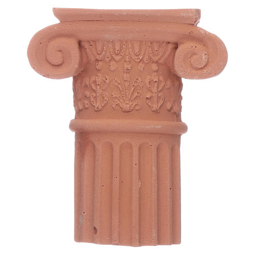Terracotta semi capital 1