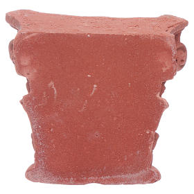 Akcesoria do szopki, akcesoria domowe miniatura: Pół kapitel koryncki z żywicy 5x5 cm