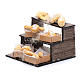 Stand with bread and baskets for Neapolitan nativity scene 5x5x5 cm s2