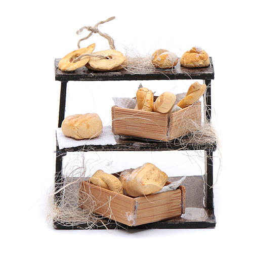 Bread stand accessory for Neapolitan nativity scene 1