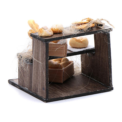 Bread stand accessory for Neapolitan nativity scene 3