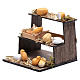 Stand with three levels with cheeses for Neapolitan nativity scene s2