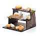 Forms of cheese on three-floor Neapolitan nativity scene stand s2