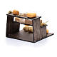Forms of cheese on three-floor Neapolitan nativity scene stand s3