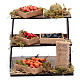 Étagère de fruits et légumes 10x10x10 cm crèche Naples s1