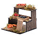 Étagère de fruits et légumes 10x10x10 cm crèche Naples s2