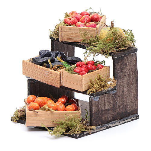 Fruit stand miniature accessories for Neapolitan nativity scene 2