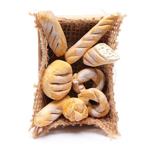 Bread basket accessory for Neapolitan nativity scene 1