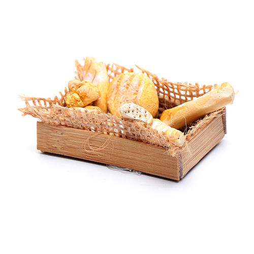 Bread basket accessory for Neapolitan nativity scene 2