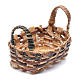 Nativity Wicker Basket for Clothes 3.5x4.5 cm s1