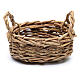 DIY nativity scene wicker basket for laundry 6x6x9 cm s2