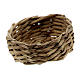 Wicker basket for eggs 1x3 cm Nativity Scene s2