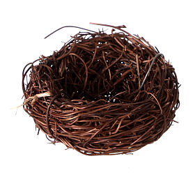 DIY nativity scene nest 4 cm diameter
