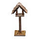 Standing birdhouse for nativity scene s1