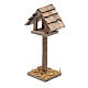 Standing birdhouse for nativity scene s2