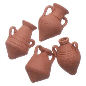 Terracotta amphora assorted models 3,5x3 cm