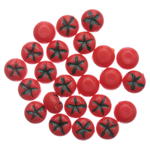 Red tomato set of 24 pieces 1