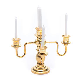 Candle holder 5 flames real height 5.5 cm