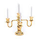 Candelabro presepe 5 fiamme h reale 5,5 cm s2