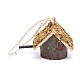 Birdhouse for manger scene small for nativity scenes of 10 cm. Actual height: 3 cm s2