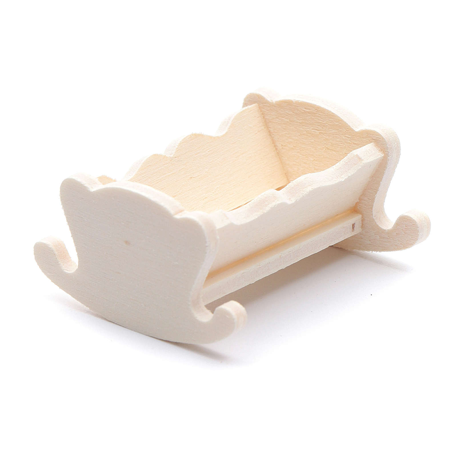 Wooden Baby Jesus cradle of 44,5 cm online sales on