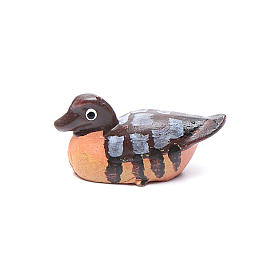 Duck assorted real h 2.5 cm nativity for nativity scenes of 10 cm