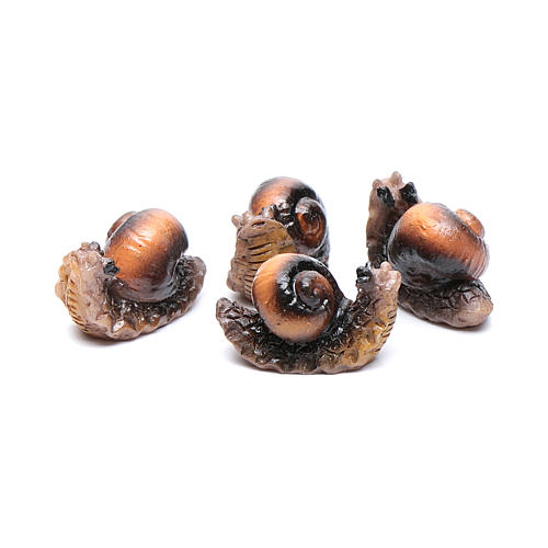Snail real height 2 cm for Nativity scenes of 12-16 cm 2