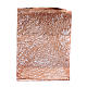 Carta roccia dipinta a mano marrone 70x100 cm presepe fai da te s1