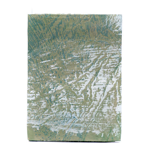 Papierbogen Gestein handgemalt 70x100 cm für DIY-Krippe 1