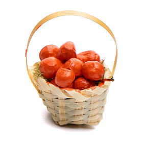 Fruit basket for manger scene