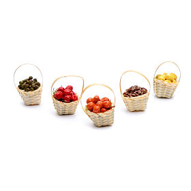 Fruit basket for manger scene
