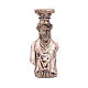 Greek goddess semi column in resin 6 cm for nativity scene s1