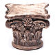 Capitel corintio antiguo resina 5x5x5 cm belén hecho con bricolaje s1