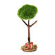 Nativity scene tree with squirrel 14 cm s1