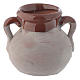 Rustic ceramic pot 4 cm for nativity scene s1