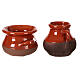 Rustic ceramic pot 4 cm for nativity scene s3