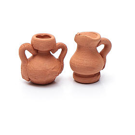 Anfora ceramica assortita h reale 1,5 cm