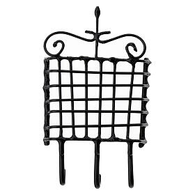 Nativity scene iron grating 3,5 cm