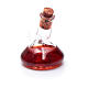 Crystal cruet with vinegar sized 3 cm s2