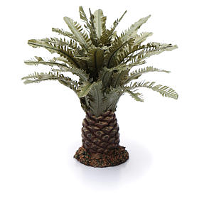 Nativity scene small palm 12 cm