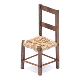 DIY nativity scene chair 10 cm for Neapolitan nativity scene