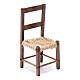 DIY nativity scene chair 10 cm for Neapolitan nativity scene s1