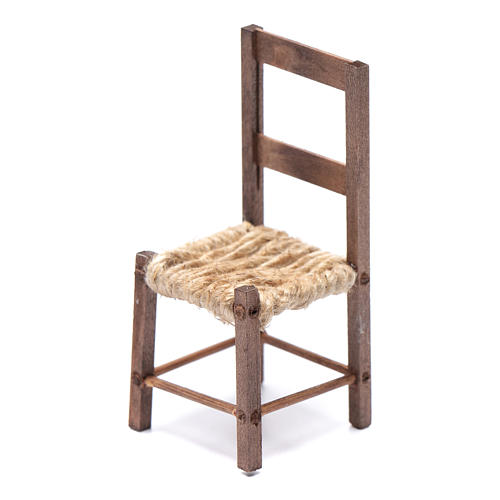 Krzesło szopka zrób to sam 10 cm Neapol 2