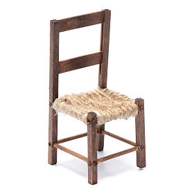 DIY nativity scene chair 10 cm for Neapolitan nativity scene