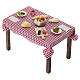 Tisch mit Essen 15x15x10cm neapolitanische Krippe s3