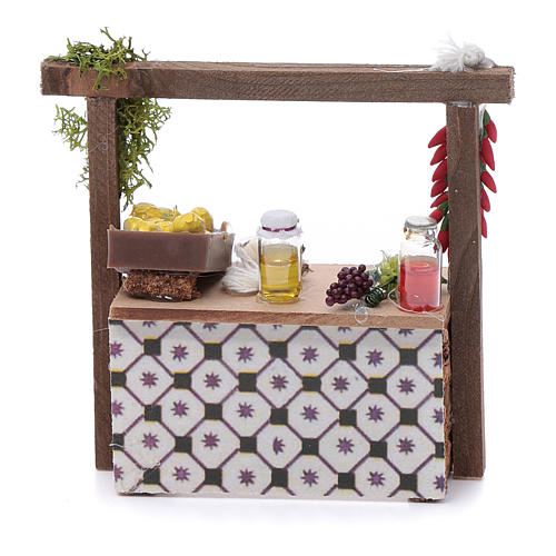 Stall with garlic and red peppers 1