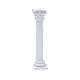 Coluna estilo romano resina branca 15 cm para presépio s1
